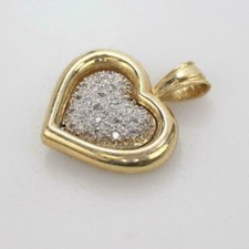 Ciondolo cuore a grappolo
