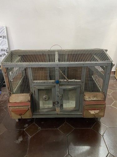 Antica gabbia per uccelli - antica,