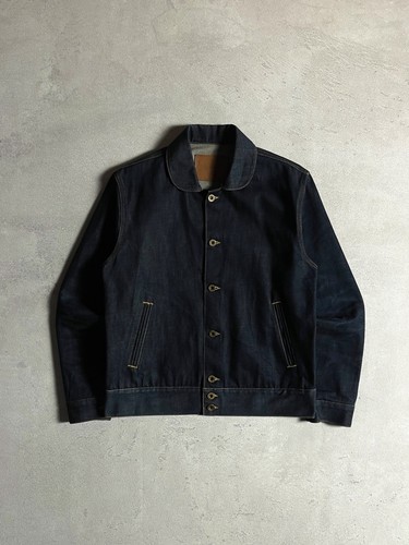 Giacca denim cimosa grezza - denim,