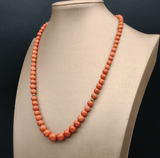 Collana corallo rosso di