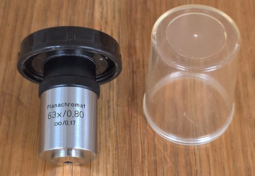 Obiettivo microscopio carl - microscopio,