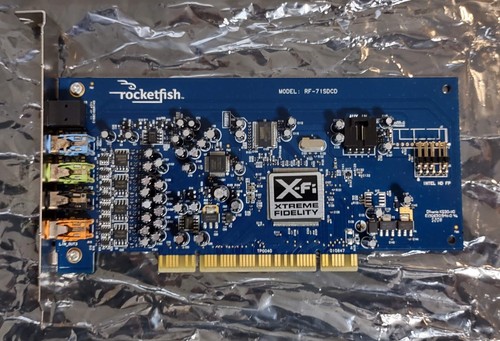 Scheda audio rocketfish pci - scheda,