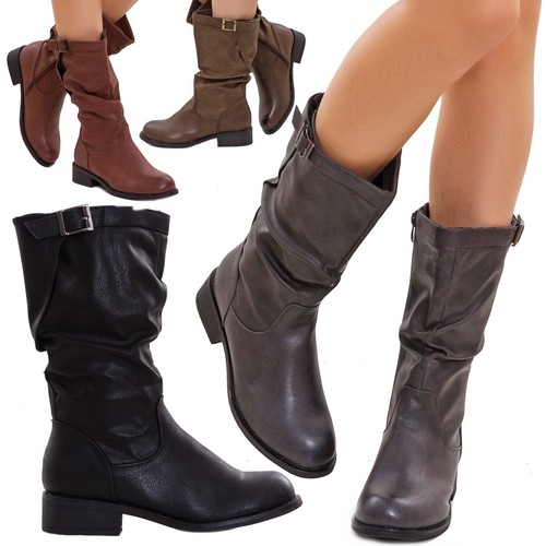 Scarpe donna stivali - , biker