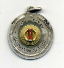 MEDAGLIA IN ARGENTO CAMPIONATO DEL MONDO TIRO AL PIATTELLO MADRID 1950 CACCIA