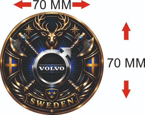 Adesivo volvo mm - volvo, 70