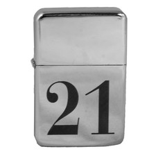 Accendino - 21 cromo lucido