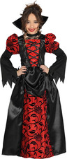 Costume Vampiro Gotico Rosso