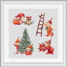 Kit punto croce Dutch Stitch