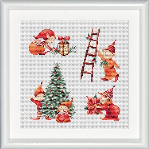 Kit punto croce dutch stitch - kit,