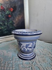 Maioliche Deruta Raro Mortaio Farmacia/ Erboristeria Anni 60/70