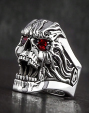 Anello uomo cranio faccia