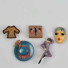 set di cinque VINTAGE SPILLA