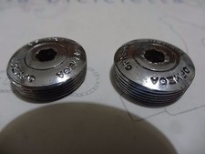 Tappi parapolvere guarnitura acciaio Ofmega vintage L'Eroica Tappini Parapolvere Guarnitura 