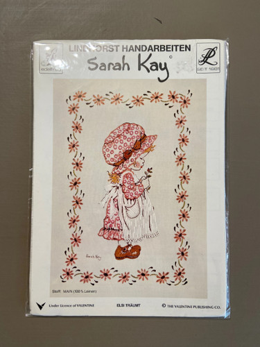 Kit ricamo sarah kay - sarah, vintage