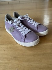 Lotto Leggenda scarpe da ginnastica donna autografe taglia UK 5 viola nuove lievi segni