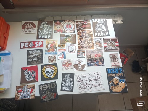 Collezione adesivi ultras - adesivi,