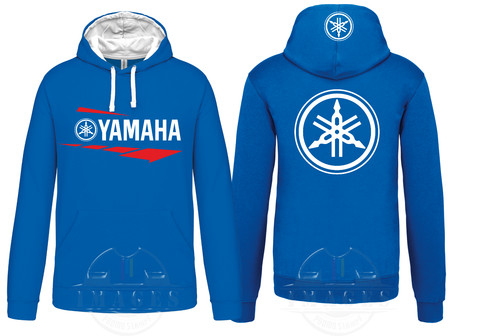 Felpa bicolore yamaha - felpa,