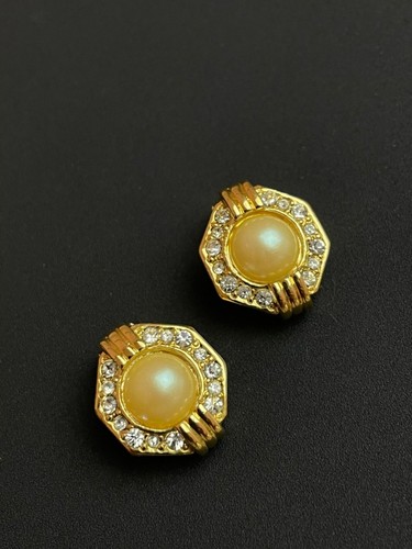 Orecchini vintage ottagonali