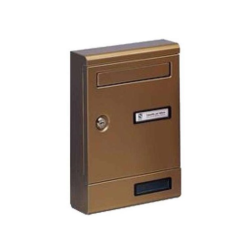 Cassetta postale alluminio - in,