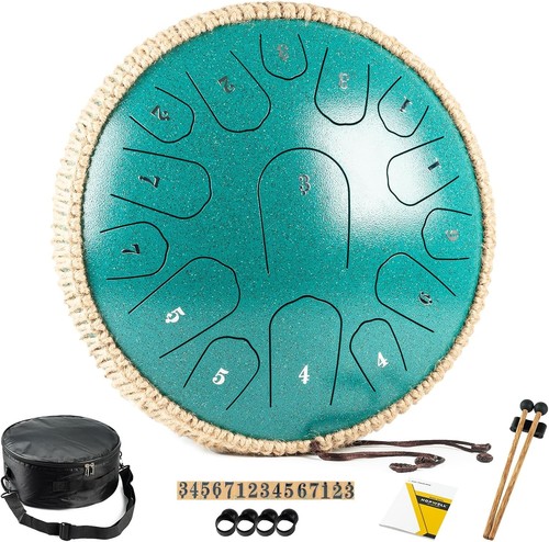 Hopwell steel tongue drum - steel, 13