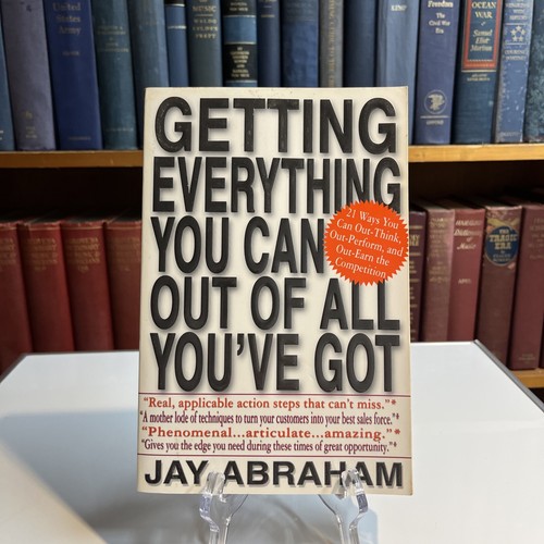 Getting everything you can out - everything,