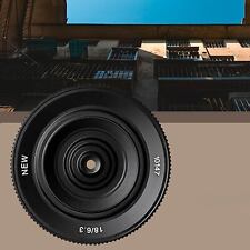 7artisans 18 mm F6.3 II obiettivo manuale APS-C ultrasottile per Fujifilm Fuji X