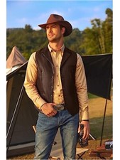 Gilet western retrò americano