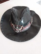 Guns N' Roses Custom Cowboy Hat Black  FATTO A MANO