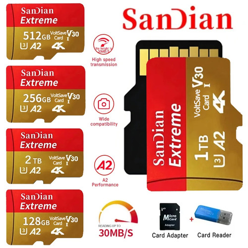 Scheda memoria 128gb 256gb - memoria,