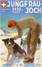AFFICHE POSTER Bahn Suisse