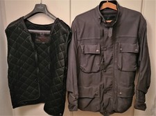 Giacca belstaff international tourist trophy taglia L + doppia imbottitura