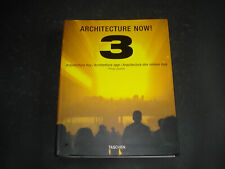 ARCHITECTURE NOW!3 PHILIP JODIDIO EDIZIONI TASCHEN ITALIANO-SPAGNOLO-PORTOGHESE 