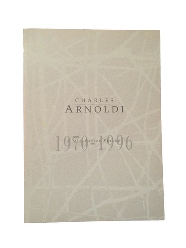 Catalogo arte charles arnoldi - arte,