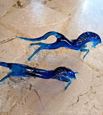 Coppia di cavalli di Murano in