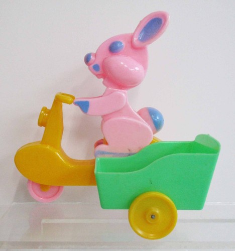 Vintage pasqua rosbro coniglio - vintage,