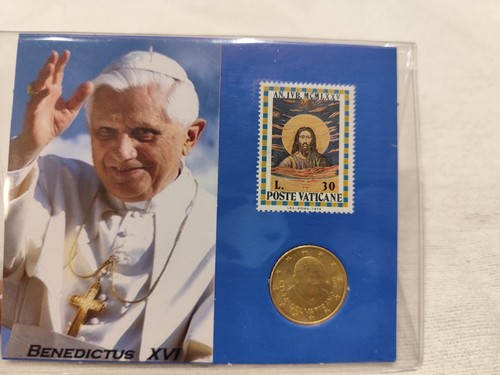 Vaticano stamp coincard 2012 - stamp,