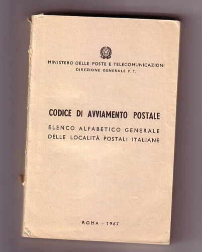 Italia libricino codice - italia,