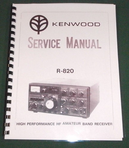 Kenwood 820 manuale di - manuale,