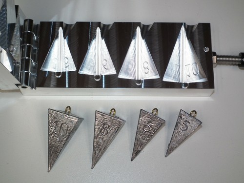 Stampo affondatore piramide
