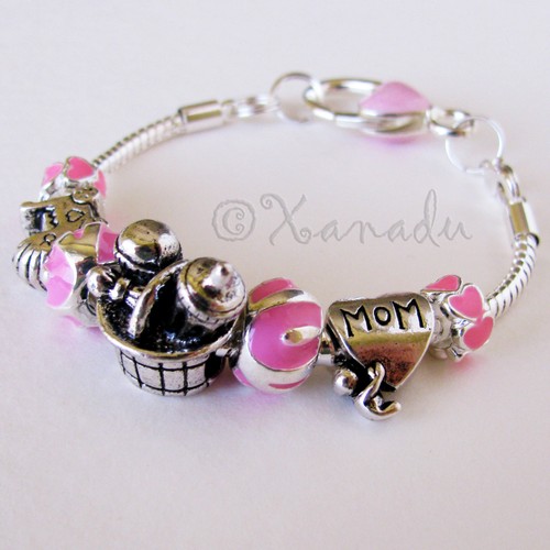 Bracciale charm europeo - charm,