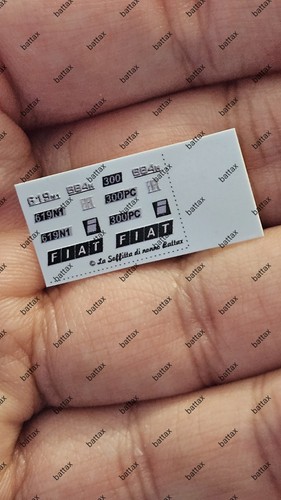 Decals per camion fiat - #,