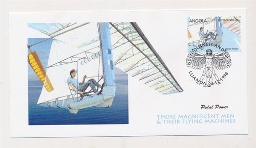 D340382 angola fdc aircrafts - angola,