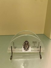 Portatovaglioli in cristallo e argento 925 Maria Cristina Sterling