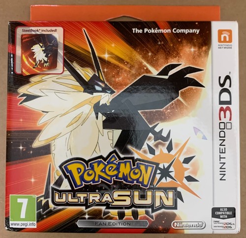 Nintendo 3ds pokemon ultra sun - 3ds,