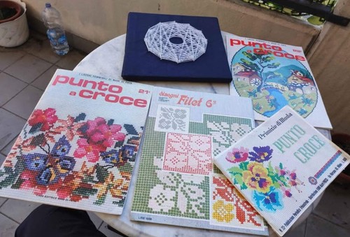 Lotto libri ricamo cucito - ,,