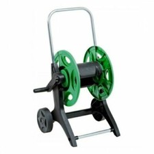 Carrello Avvolgitubo Acqua Ruote Tubo 50 mt da 1/2" GF Garden Rapid