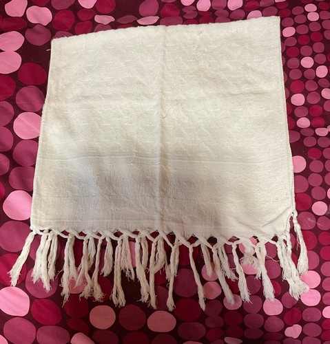 Asciugamano bianco cotone - asciugamano,