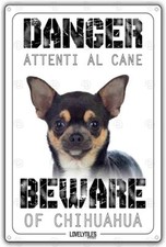 Cartello attenti al cane