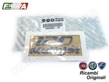 EMBLEMA "120 Multijet" 1356393080 Fiat Ducato Nuovo Originale