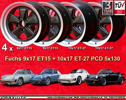Set cerchi wheels porsche 911 - set,
